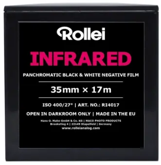 [RI4017] Rollei Infrared Infrarouge 35mm x 17m