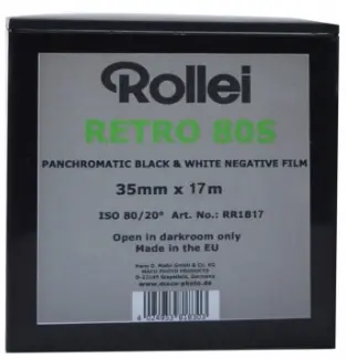 [RR1817] Rollei Retro 80S 35mm x 17m