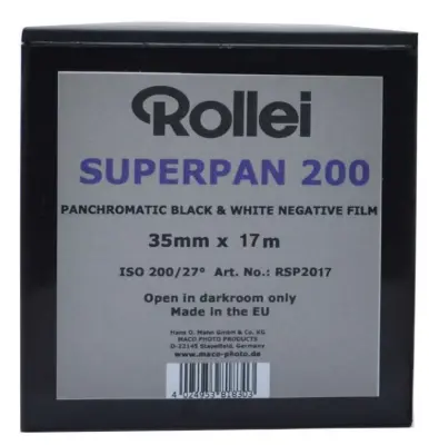 [RSP2017] Rollei SUPERPAN 200 35mm x 17mètres