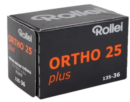 [RF1011] Rollei ORTHO 25 Plus 25iso 135-36poses