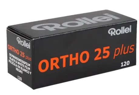 [RF1001] Rollei ORTHO 25 Plus 25iso Rouleau/Format 120